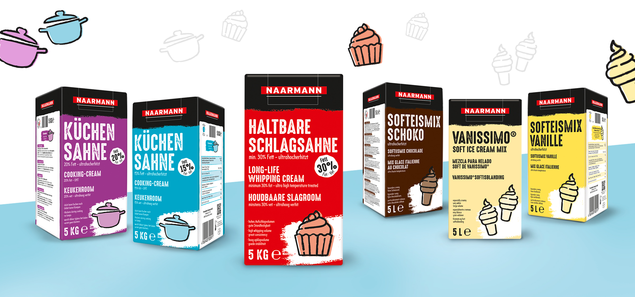 Naarmann_Bag in Box_Sortiment_Packaging Design